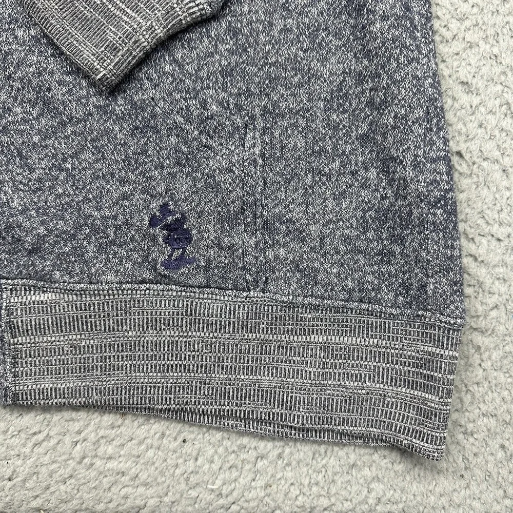 Disney Parks Adult XL Gray/Blue Walt Disney World Full-Zip Hoodie Sweatshirt